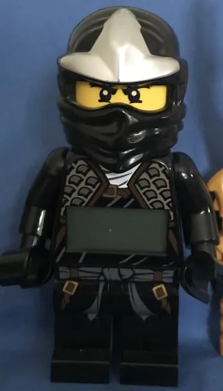 Digital Clock, NINJAGO Cole ZX Figure Alarm Clock