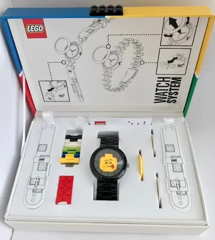 Watch Set, Classic Adult's Happiness - Black / Yellow