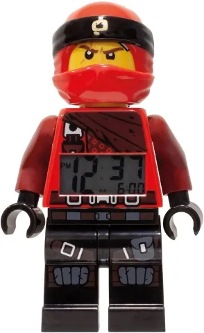 Digital Clock, NINJAGO Kai (Hunted, Dragon Master) Figure Alarm Clock