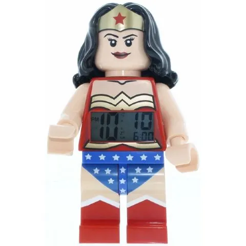 Digital Clock, Wonder Woman Figure Alarm Clock