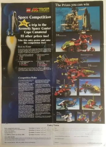 Competition Form for Winning M:Tron Sets (921604-UK)