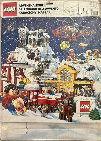 Advent Calendar 1992 (Austrian / Italian / Hungarian Version)