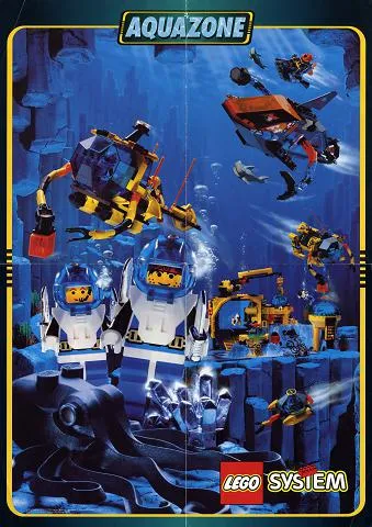 Aquazone Poster, Large 1995 A2 (924.213)