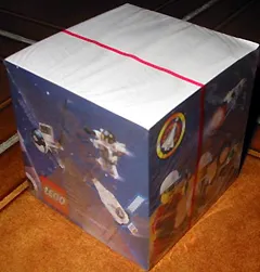 Memo Pad Block - Space Port