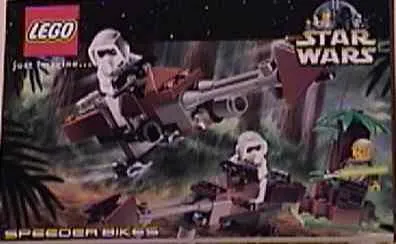 Postcard - Star Wars Set 7128 Speeder Bikes
