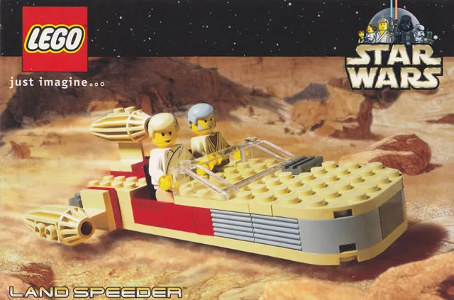 Postcard - Star Wars Set 7110 Landspeeder