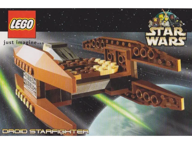 Postcard - Star Wars Set 7111 Droid Starfighter