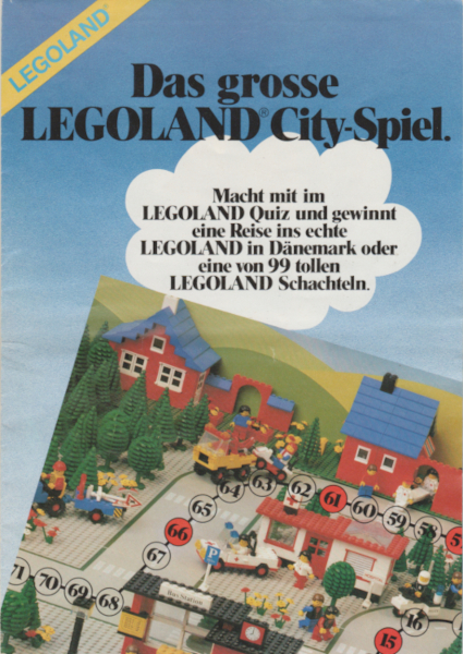 Das grosse LEGOLAND City-Spiel Board Game (93.042-CH/D)
