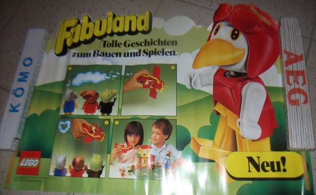 Fabuland Poster, Tolle Geschichten zum Bauen und Spielen (93875-D)