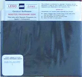 Education LEGO Lines Control Software Master Program Disk (Apple II Version)