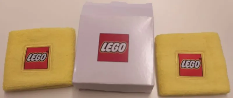Wristbands, Terrycloth LEGO Logo Twin Pack