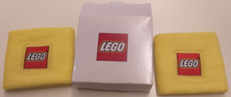 Wristbands, Terrycloth LEGO Logo Twin Pack