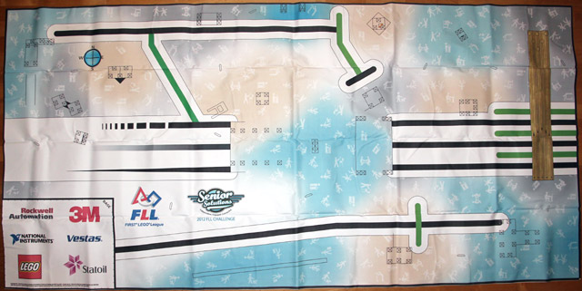 Playmat, FIRST LEGO League (FLL) - Set  9657 (FR 9657)