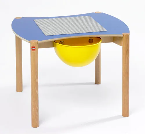 Multi-Playtable for 2 Children (medium blue top)