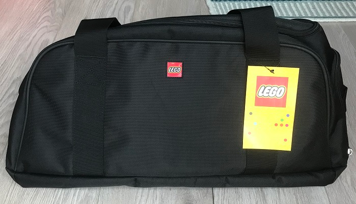 Sports Bag, LEGO Logo, Black (Travel bag)