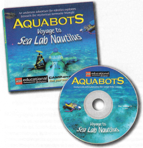 Education Camp-on-a-Disk: Aquabots Software - Voyage to Sea Lab Nautilus