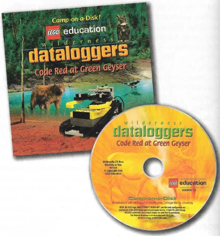 Education Camp-on-a-Disk: Wilderness Dataloggers Software - Code Red at Green Geyser