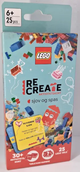 ReCreate Aktivitetskort - Sjov og spas (Danish Edition)