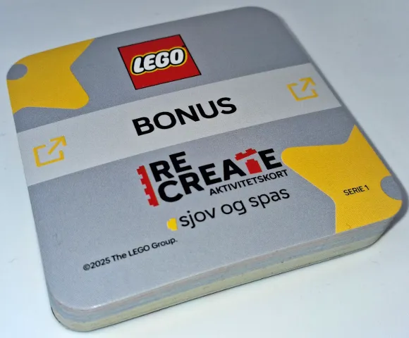 ReCreate Aktivitetskort - Sjov og spas Activity Cards (Danish) (Pack of 30 Cards + 2 Bonus Cards and Instructions)