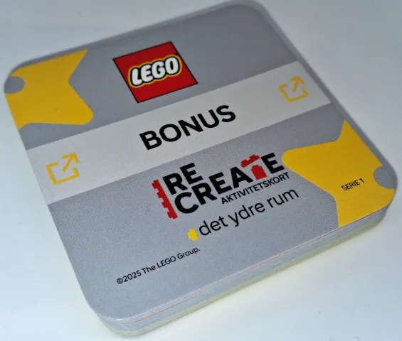 ReCreate Aktivitetskort - Det ydre rum Activity Cards (Danish) (Pack of 30 Cards + 2 Bonus Cards and Instructions)