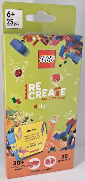 ReCreate Aktivitetskort - Dyr (Danish Edition)