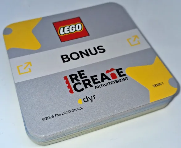 ReCreate Aktivitetskort - Dyr Activity Cards (Danish) (Pack of 30 Cards + 2 Bonus Cards and Instructions)