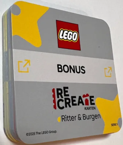 ReCreate Karten - Ritter & Burgen Activity Cards (German) (Pack of 30 Cards + 2 Bonus Cards and Instructions)