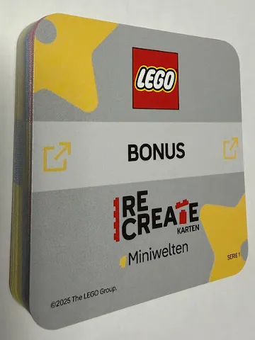 ReCreate Karten - Miniwelten (German) (Pack of 30 Cards + 1 Bonus Card and Instructions)