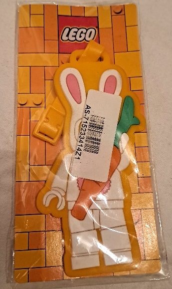 Bag / Luggage Tag, Bunny Suit Guy