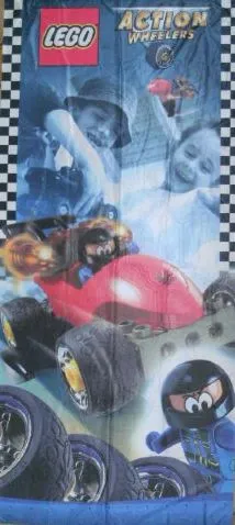 Display Flag Cloth, DUPLO Action Wheelers