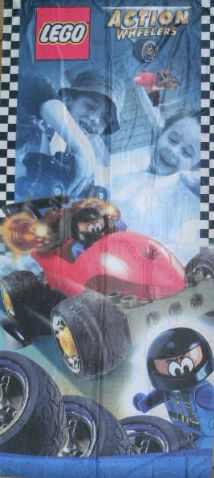 Display Flag Cloth, DUPLO Action Wheelers