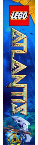 Display Flag Cloth, Atlantis Shark Warrior