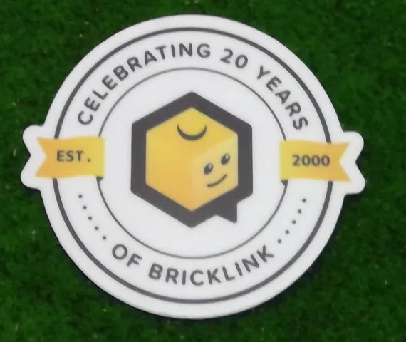 Sticker Sheet, BrickLink 20th Anniversary Vinyl