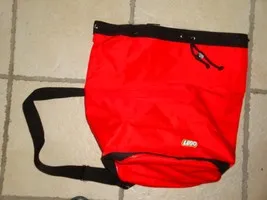 Tote Bag, Nylon Drawstring Swim Gear, LEGO Logo Pattern