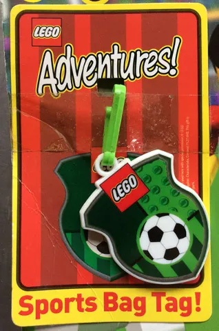 Sports Bag Tag, LEGO Soccer