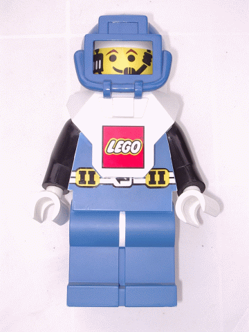 Bath and Shower Foam, Aquanaut Minifigure White