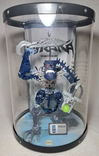 Display Assembled Set, Bionicle 8902 Vezok in Plastic Case