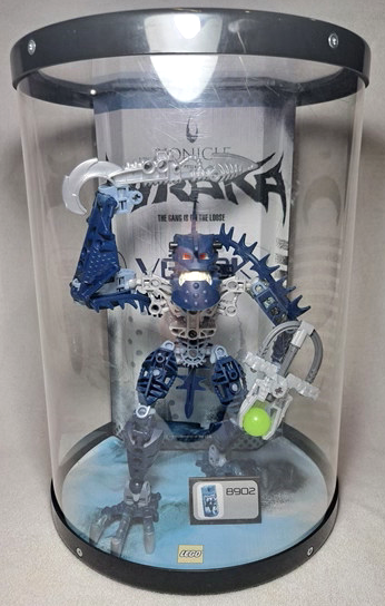 Display Assembled Set, Bionicle 8902 Vezok in Plastic Case