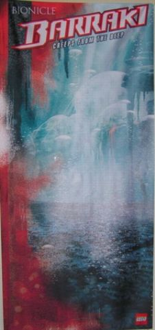 Display Flag Cloth, BIONICLE Barraki (background only)