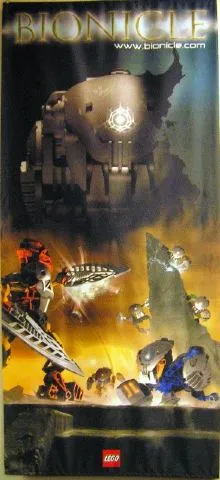 Display Flag Cloth, BIONICLE Bohrok Kal