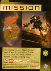 BIONICLE Great Mask Challenge Game Card   7
