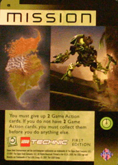 BIONICLE Great Mask Challenge Game Card   8
