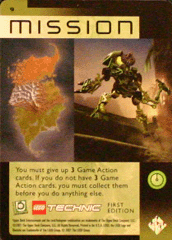 BIONICLE Great Mask Challenge Game Card   9