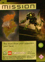 BIONICLE Great Mask Challenge Game Card  18