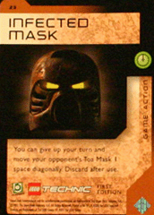 BIONICLE Great Mask Challenge Game Card  23