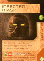 BIONICLE Great Mask Challenge Game Card  25