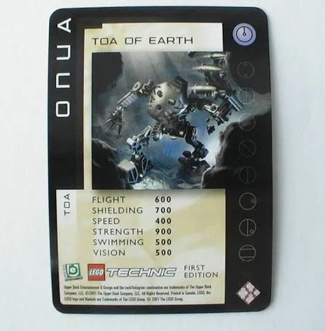 BIONICLE Great Mask Challenge Game Card  61