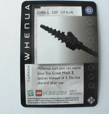 BIONICLE Great Mask Challenge Game Card  69