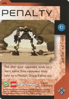 BIONICLE Great Mask Challenge Game Card 159
