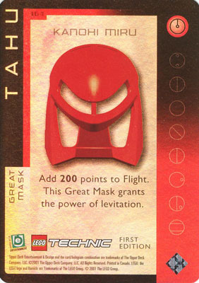 BIONICLE Great Mask Challenge Game Card 164